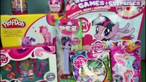 My Little Pony Play Doh Maken Style Ponies Set Surprise Egg and Pez Toys