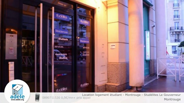 Location logement étudiant - Montrouge - Studélites Le Gouverneur