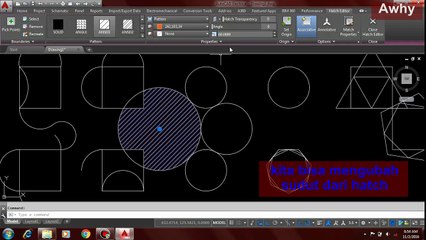 How to Use Hatch, Gradient, and Boundary in electrical AutoCAD 2016