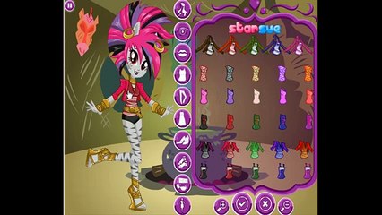 Download Video: ♥My Little Pony Equestria Girls Rainbow Rocks - Rainbow Dash Applejack Zecora Dress Up Full Game♥