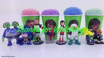 Team Umizoomi Spiderman Miles from Tomorrowland Learn Colors Play-Doh Toy Surprises Episodes