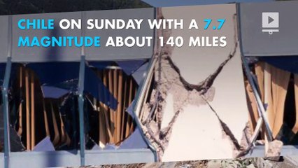 Chile Suffers 7.7 Magnitude Earthquake 🌎