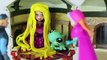 Play Doh Sofia The First Rapunzel and Disney Frozen Princess Anna and Kristoff Tangled Tower