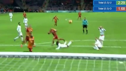 Wesley Sneijder Amazing Goal HD - Galatasaray 3-1 Alanyaspor - 25.12.2016 HD