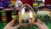 Giant Surprise Egg How to Train your Dragon Filled with Toys