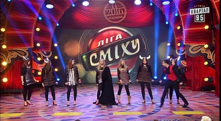 Колижанки - Лучший актуальный номер | Лига Смеха, Зимний Кубок 24.12.2016