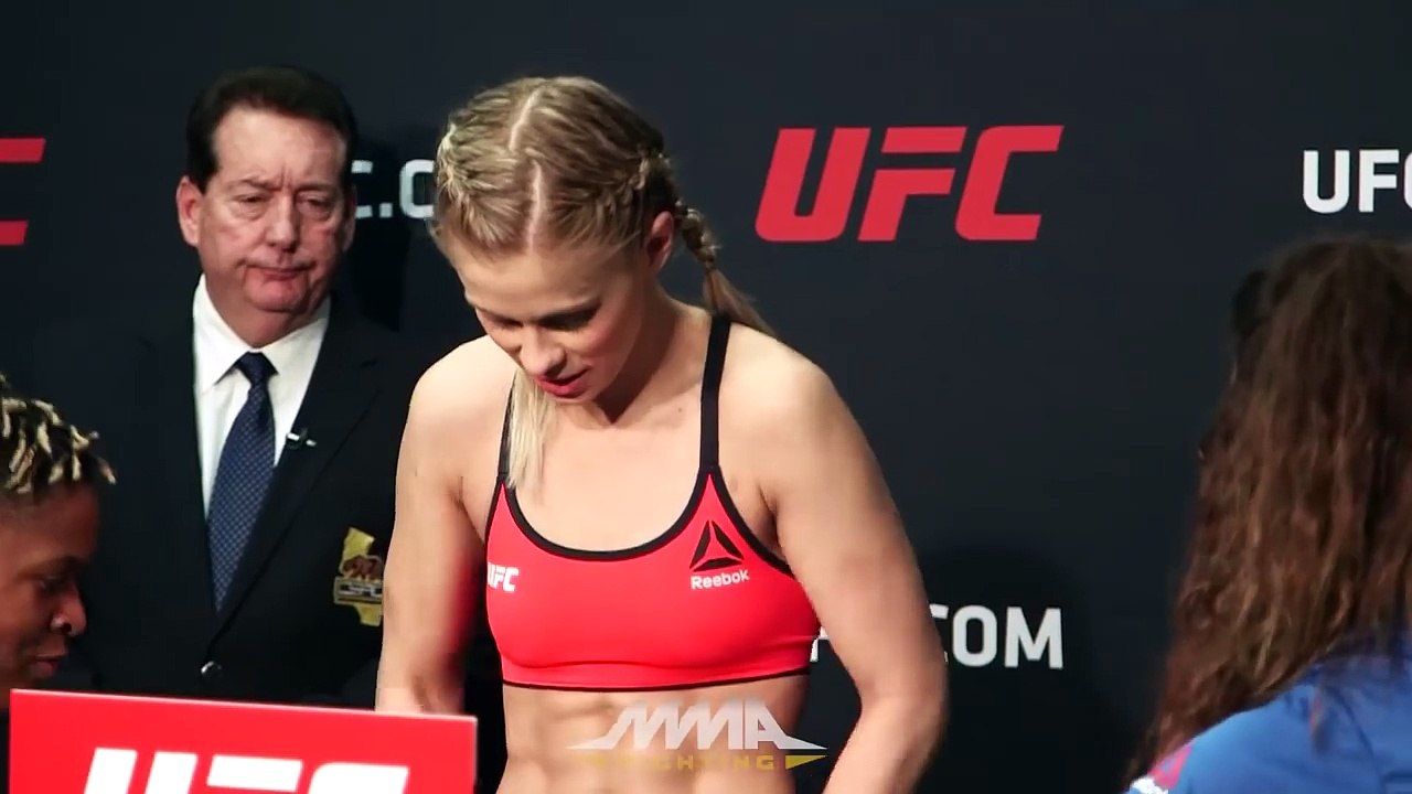 UFC on FOX 22 Weigh-Ins: Paige VanZant Makes Weight