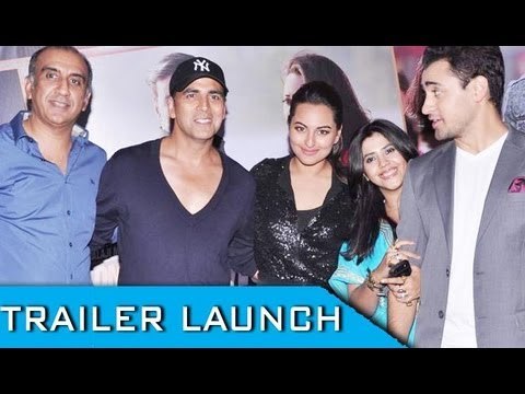 Akshay Kumar, Sonakshi Sinha And Imran Khan At 'Once Upon Ay Time In Mumbai Dobaara!' Promo Launch