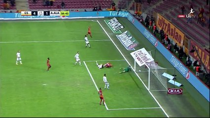 4-1 Eren Derdiyok Goal Turkey  Süper Lig - 25.12.2016 Galatasaray SK 4-1 Alanyaspor