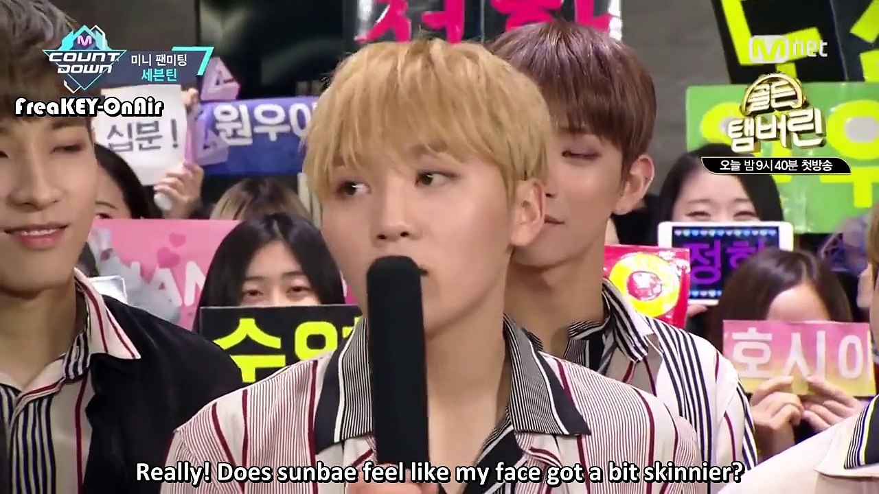 [ENG SUB] 161215 M!Countdown Key Cut