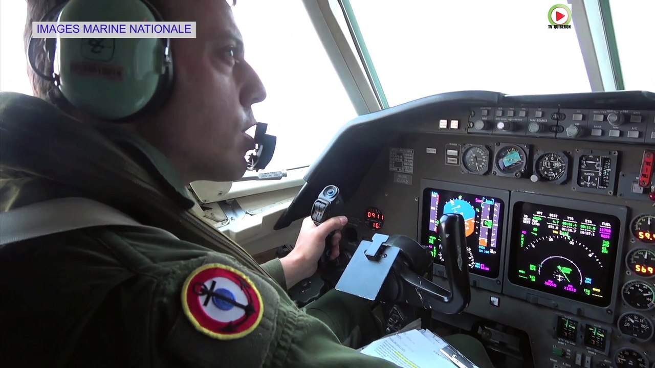 Brest   |    Les larmes de Coville survolé par la Marine Nationale - Bretagne Télé