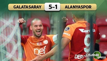All Goals & Highlights HD - Galatasaray 5-1 Alanyaspor - 25.12.2016