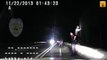 Police chase Dashcam video shows police officers rescue a man, Florida