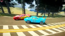Lightning McQueen VS Dinoco King 43 Disney pixar cars race track OKUTAMA GP beta v0.1