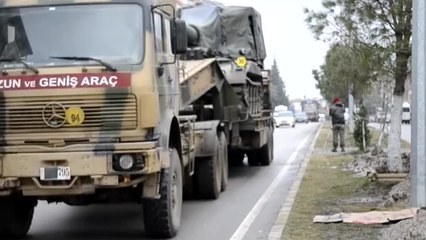 Sınıra askeri sevkiyat