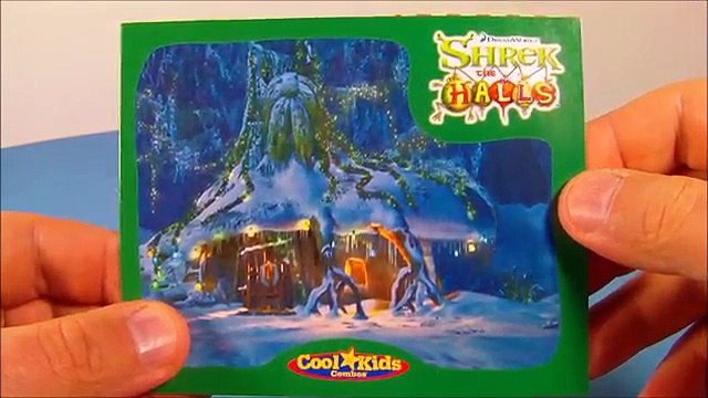 2009 SHREK THE HALLS SET OF 4 HARDEE S KID S MEAL TOY S VIDEO REVIEW