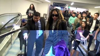 Tamar And Evelyn Braxton And Other Family Members Arrive In L.A.
