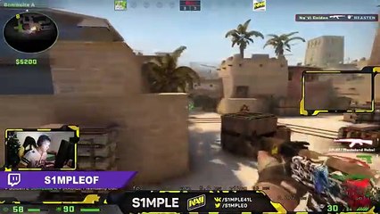 CS:GO - S1MPLE DESTROYS EU FPL