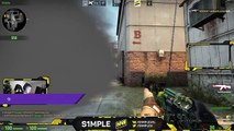 CS:GO - s1mple doing what he does best