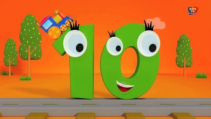 Bob Le Train - Chanson des nombres | Bob le train 1 -10 chanson