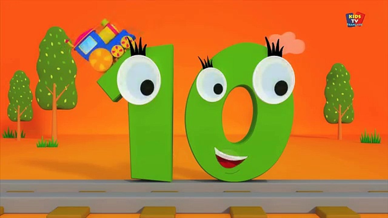 Bob Le Train - Chanson des nombres | Bob le train 1 -10 chanson