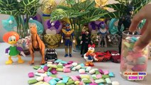 CANDY SURPRISE, Masked Rider Kamen , Disney Cars Lightning McQueen, Donald Duck | Kids Toys Videos