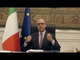 Roma - Messaggio di auguri del ministro Alfano a tutti gli Italiani all'estero (23.12.16)