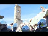 Terremoto - Gentiloni visita Norcia, San Ginesio e Amatrice (24.12.16)