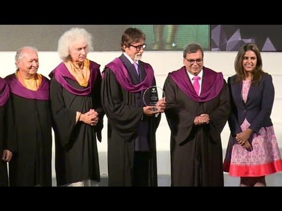 Amitabh Bachchan And Subhash Ghai Grace 6th Annual Convocation of Whistling Woods