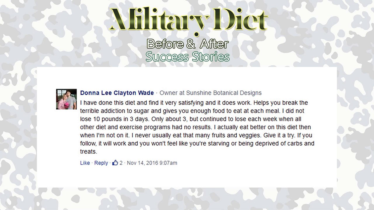 Military Diet Before And After :: Military Diet Results Lose 10 Pounds