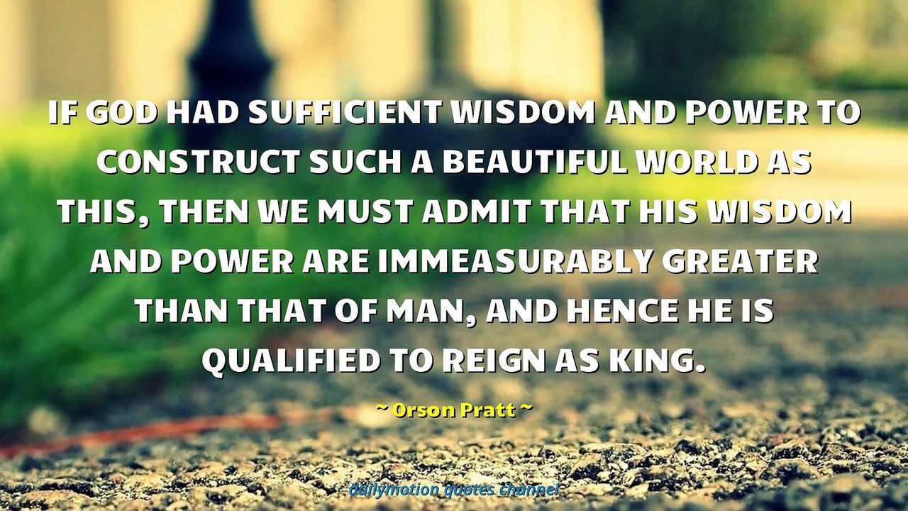 Orson Pratt Quotes #2
