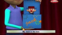 My Jack In The Box | Nursery Rhymes With Lyrics | Nursery Poems | 3D Nursery Rhymes For Children