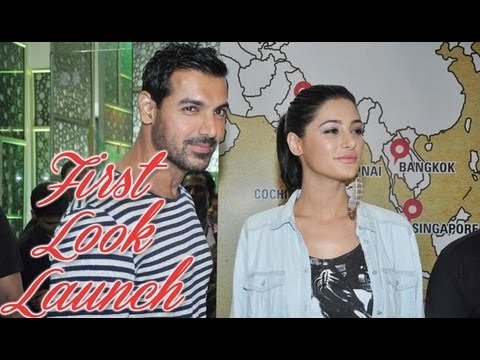 John Abraham, Nargis Fakhri And Shoojit Sircar At The First Look Launch Of 'Madras Cafe'