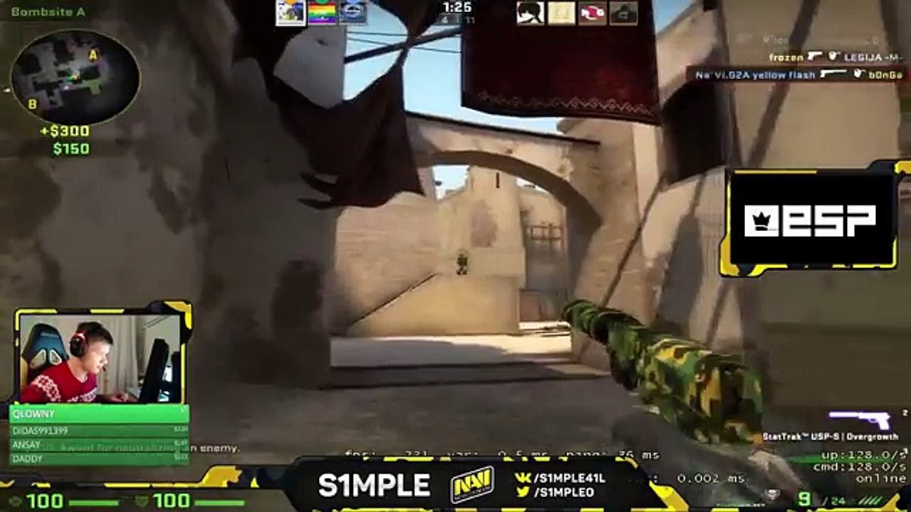 CS:GO - S1MPLE INSANE USP ACE