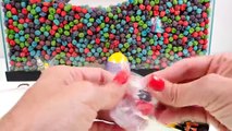 BIGGEST Toy Aquarium! Berry Crunch Surprise Eggs Hello Kitty Shopkins Disney Toys by DCTC