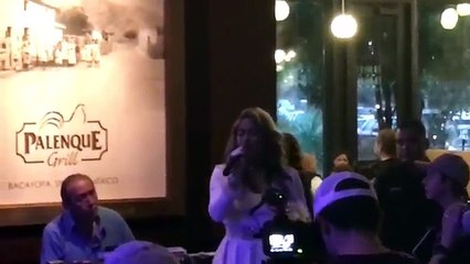 Fifth Harmony's - Ally Brooke (Singing Song From Christmas) 12-23-16 (LIVE) 