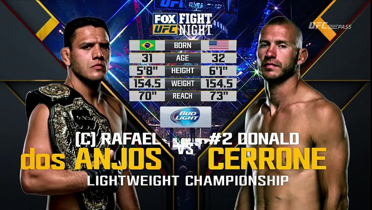 Rafael dos Anjos vs. Donald Cerrone 2