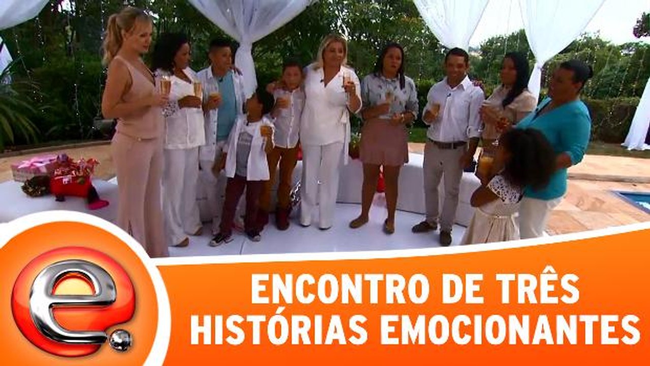 Donos de histórias emocionantes se encontram no...