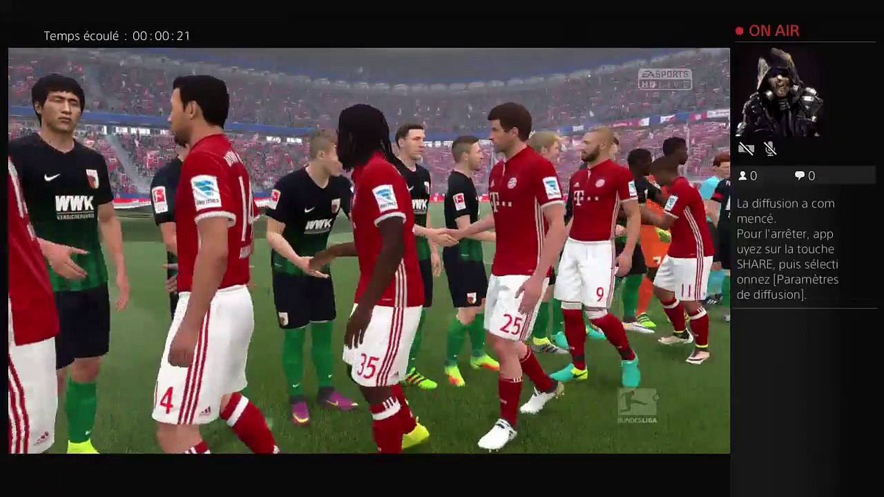 Fifa17 carriere procam