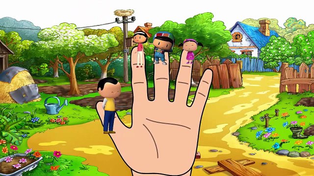 Parmak Ailesi Türkçe - Finger Family Türkçe - Nursery Rhymes