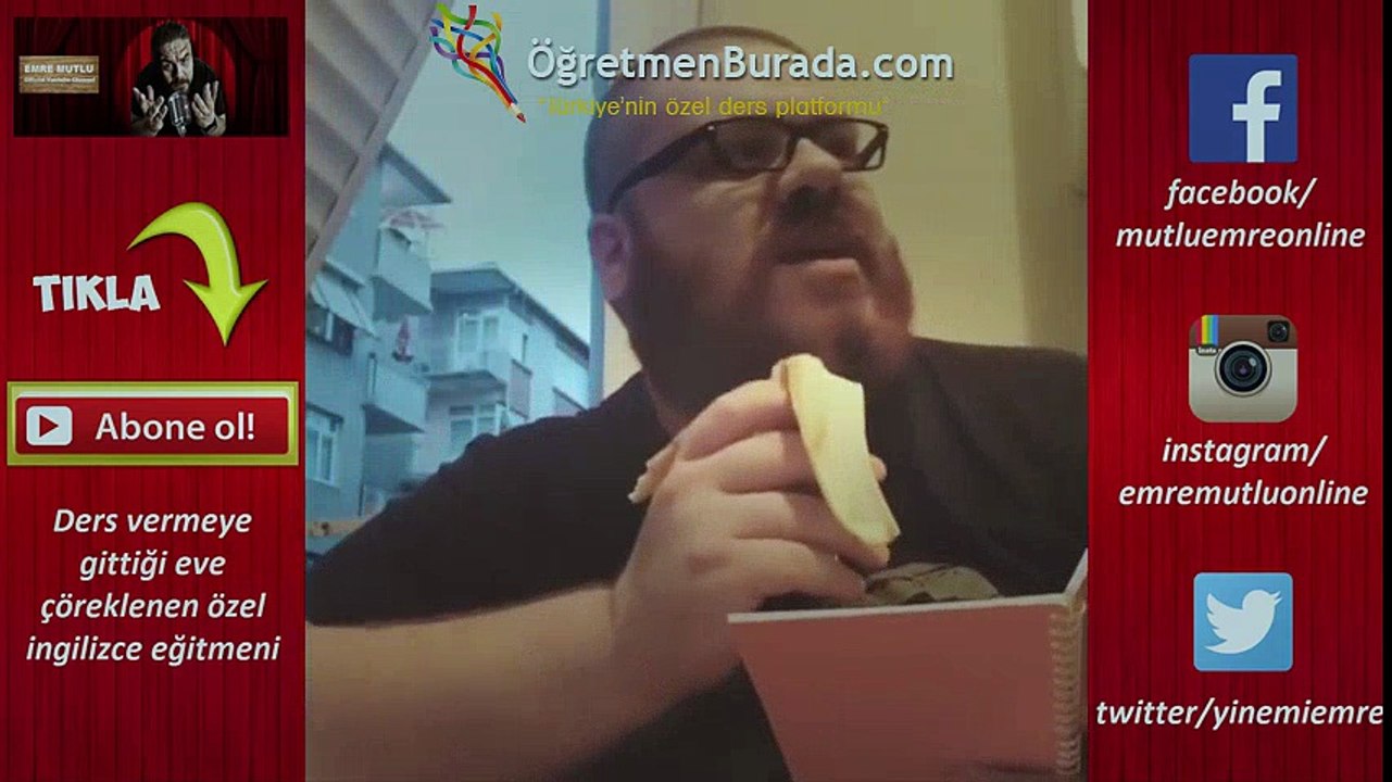 Ders vermeye gittiği eve çöreklenen özel ingilizce eğitmeni ● Vine Dizisi ● Emre Mutlu Vine | www.ogretmenburada.com