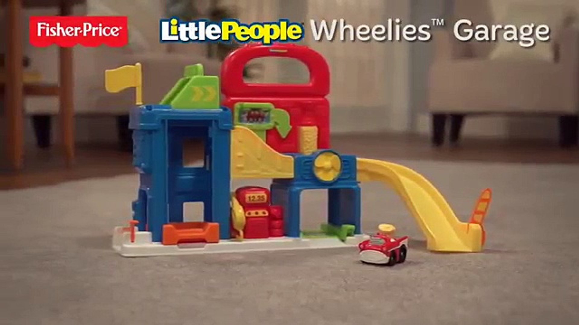 little people wheelies garage