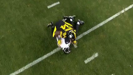 Lawrence Timmons lays big hit on Joe Flacco for sack