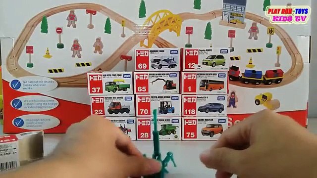 Tomica Toys Cars, TAKARA TOMY, HONDA, TOYOTA TOY CARS | Kids Cars Toys Videos HD Collection