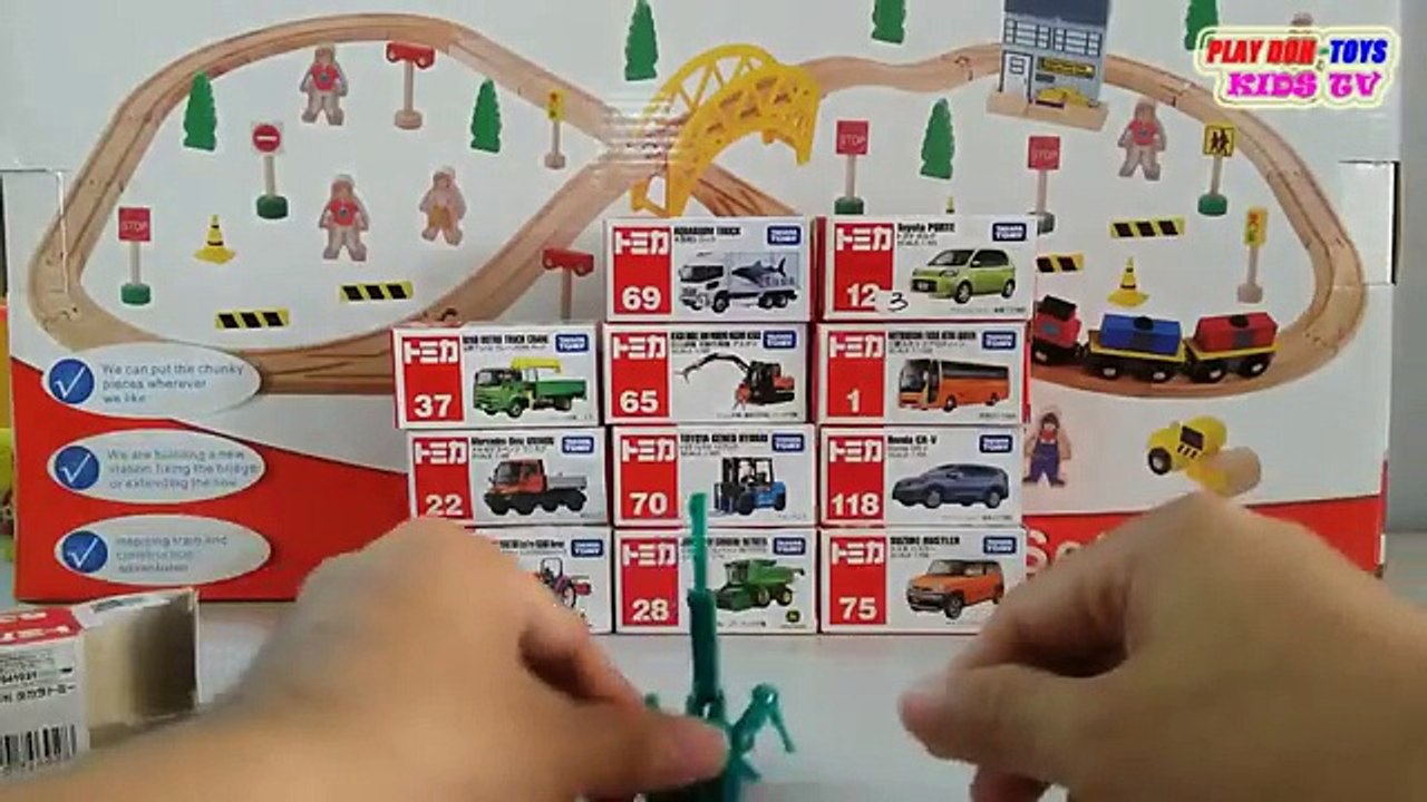 Tomica Toys Cars, TAKARA TOMY, HONDA, TOYOTA TOY CARS | Kids Cars Toys Videos HD Collection