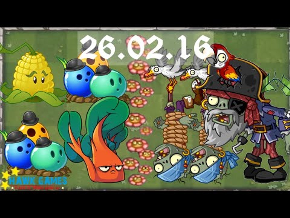 Plants vs. Zombies 2 - Piñata Party (February, 26 2016) [4K 60FPS]