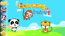 Baby Learning Pairs 1 | Little Panda Matching Games Educational App by Babybus