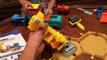 Bob the Builder TOYS - Mash & Mold Construction Site Play Sand UNBOXING Bob the Builder Tiny & Dizzy