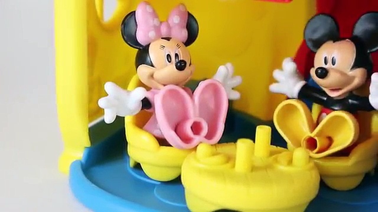 Mickey Mouse Clubhouse Fly N Slide and a Plane with Trap Door and Telescope with Minnie Mouse