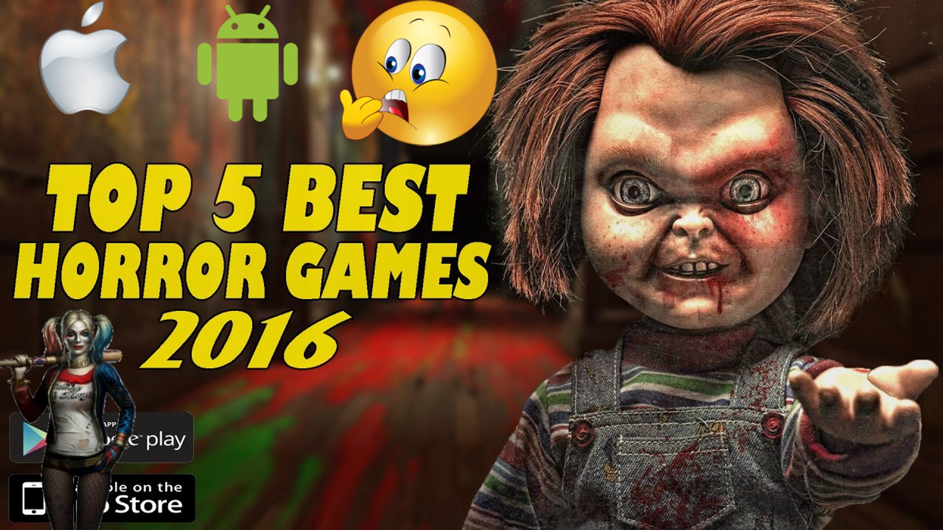 Top 5 Best New Horror Games for Android/iOS in 2016/2017 - فيديو Dailymotion